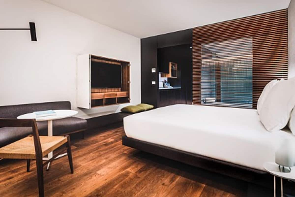 1 Schlafzimmer, hochwertige Bettwaren, Minibar, Zimmersafe