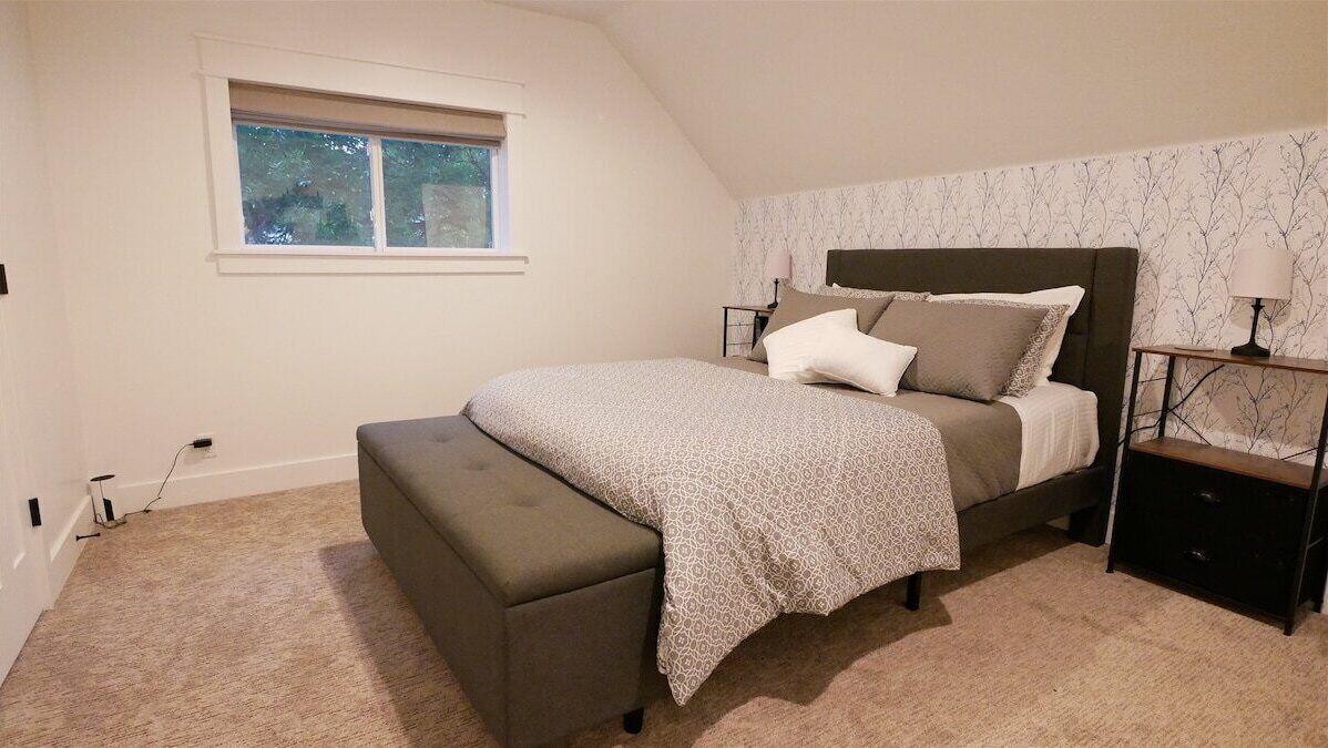 Bedroom 3 with view