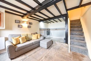 TV connectée, cheminée