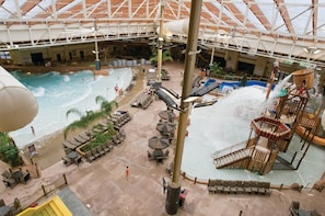 Indoor pool, outdoor pool