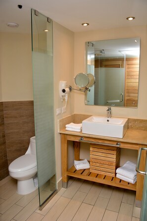 تجهيزات دش، مجففات شعر، مناشف، ورق حمّام