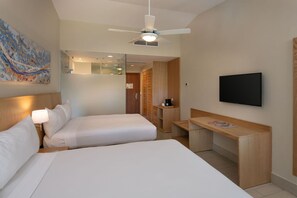 1 غرفة نوم ومكواة/لوح كي وواي فاي وملاءات أسرّة