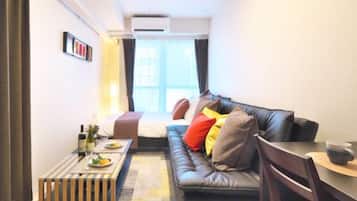 Business Apartment, Non Smoking | 1 bedroom, desk, blackout curtains, iron/ironing board