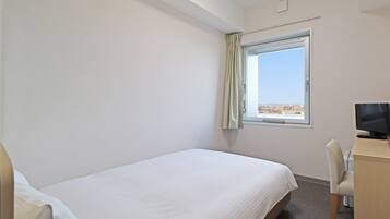 Standard Semi Double Room, Non Smoking | Down comforters, laptop workspace, blackout drapes, iron/ironing board