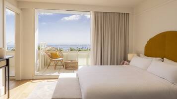 1 bedroom, hypo-allergenic bedding, minibar, in-room safe