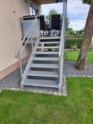 Terrace/patio - Vacation apartment I Kleine - Eifel - Time out (Hambuch)