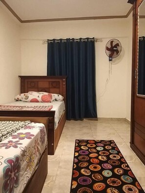 2 bedrooms, free WiFi, bed sheets, wheelchair access