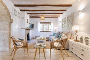 Smart TV, chimenea y reproductor de DVD