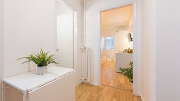 City Apartment, 1 Double Bed with Sofa bed | 1 bedroom, iron/ironing board, free WiFi