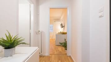 City Apartment, 1 Double Bed with Sofa bed | 1 bedroom, iron/ironing board, free WiFi