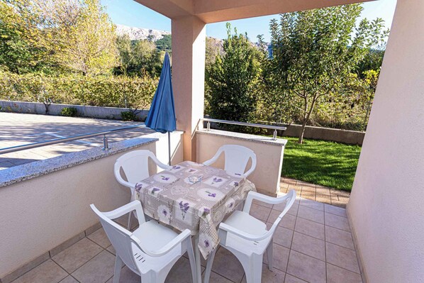 Udendørs spisemuligheder