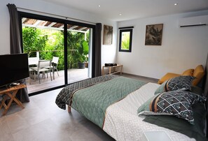 1 Schlafzimmer, Bügeleisen/Bügelbrett, kostenloses WLAN, Bettwäsche