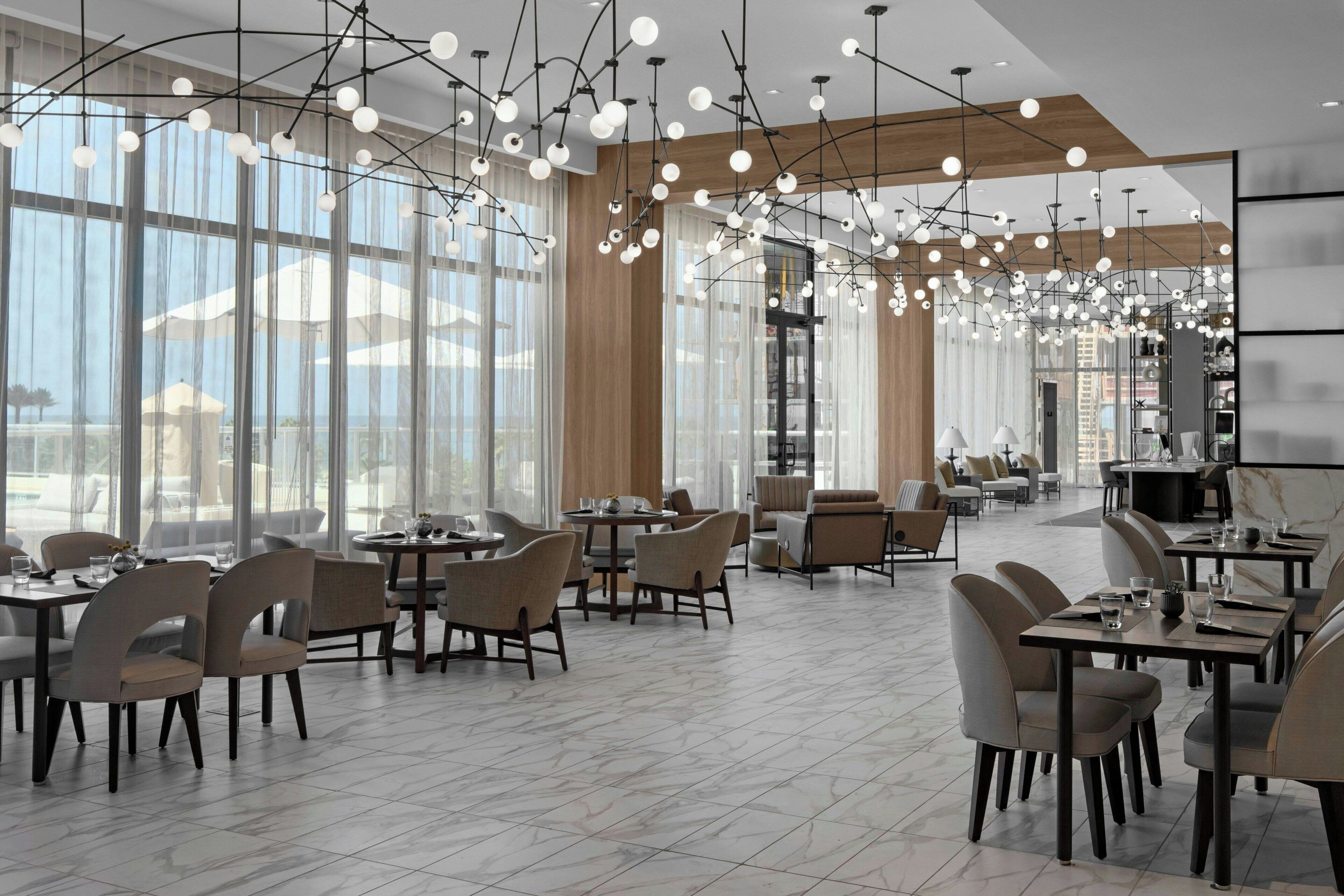 供应早餐，美洲菜，泳池景观