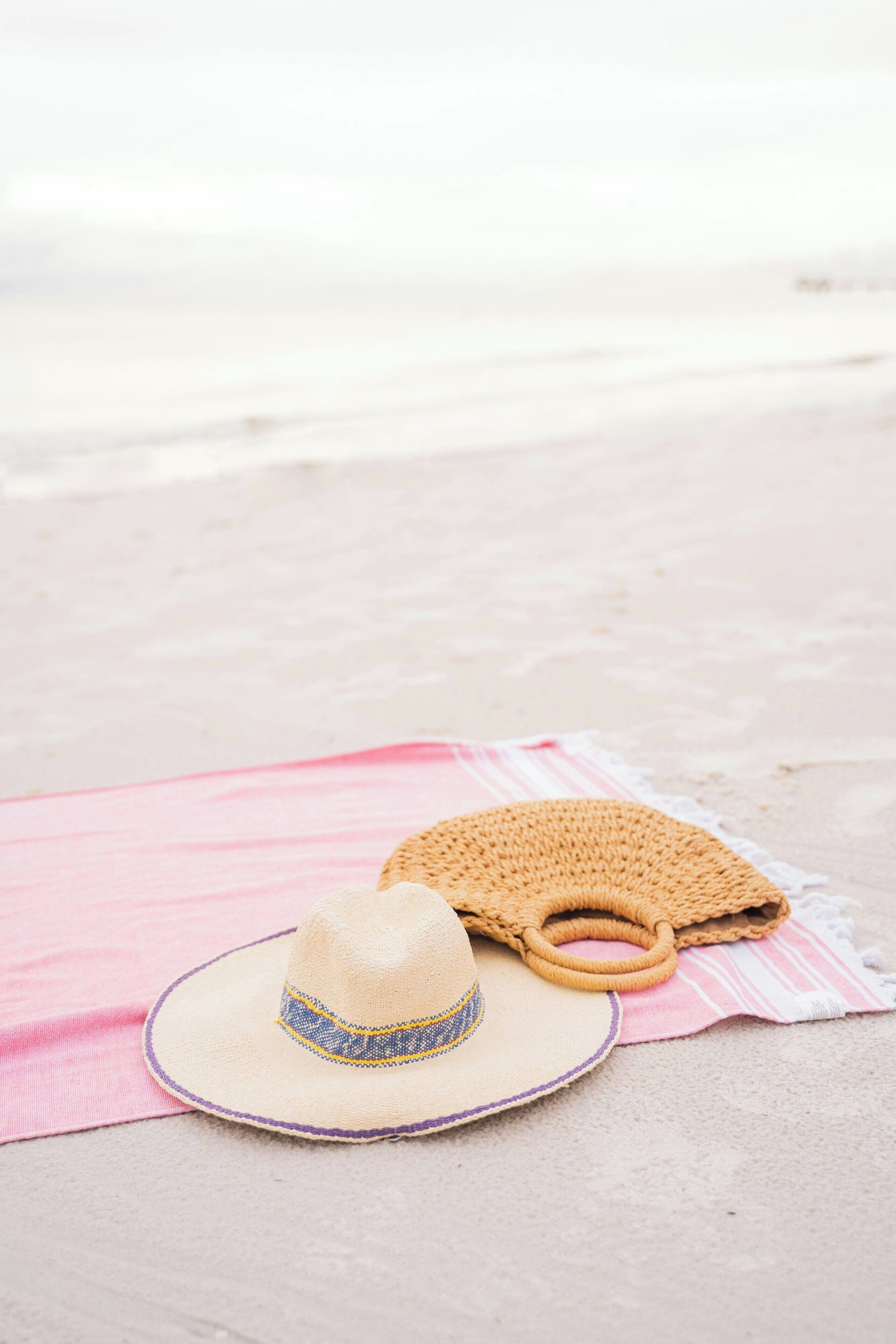 beach nearby, white sand