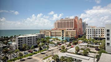 In-room safe, desk, laptop workspace, blackout curtains