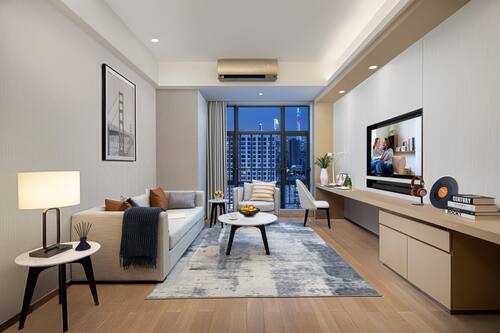 Habitació executiva, 1 dormitori | Caixa forta a l'habitació, escriptori i cortines opaques