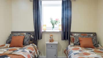 2 bedrooms, free WiFi, bed sheets, wheelchair access