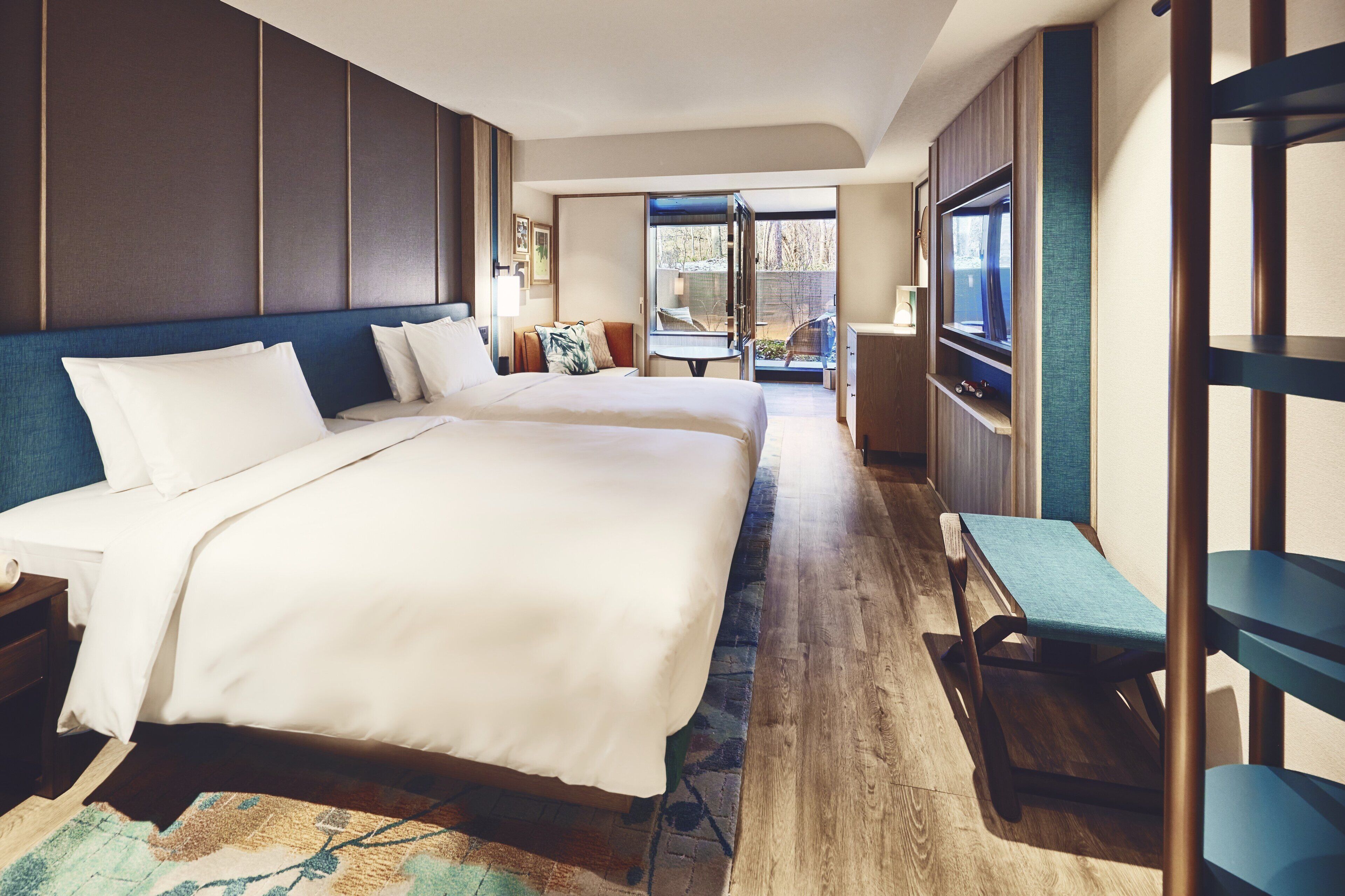 standard room, 2 single beds (private garden) | 1 bedroom, minibar, in-room safe, soundproofing