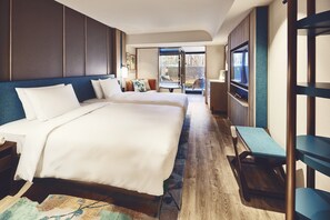 Minibar, coffre-fort, système d’insonorisation