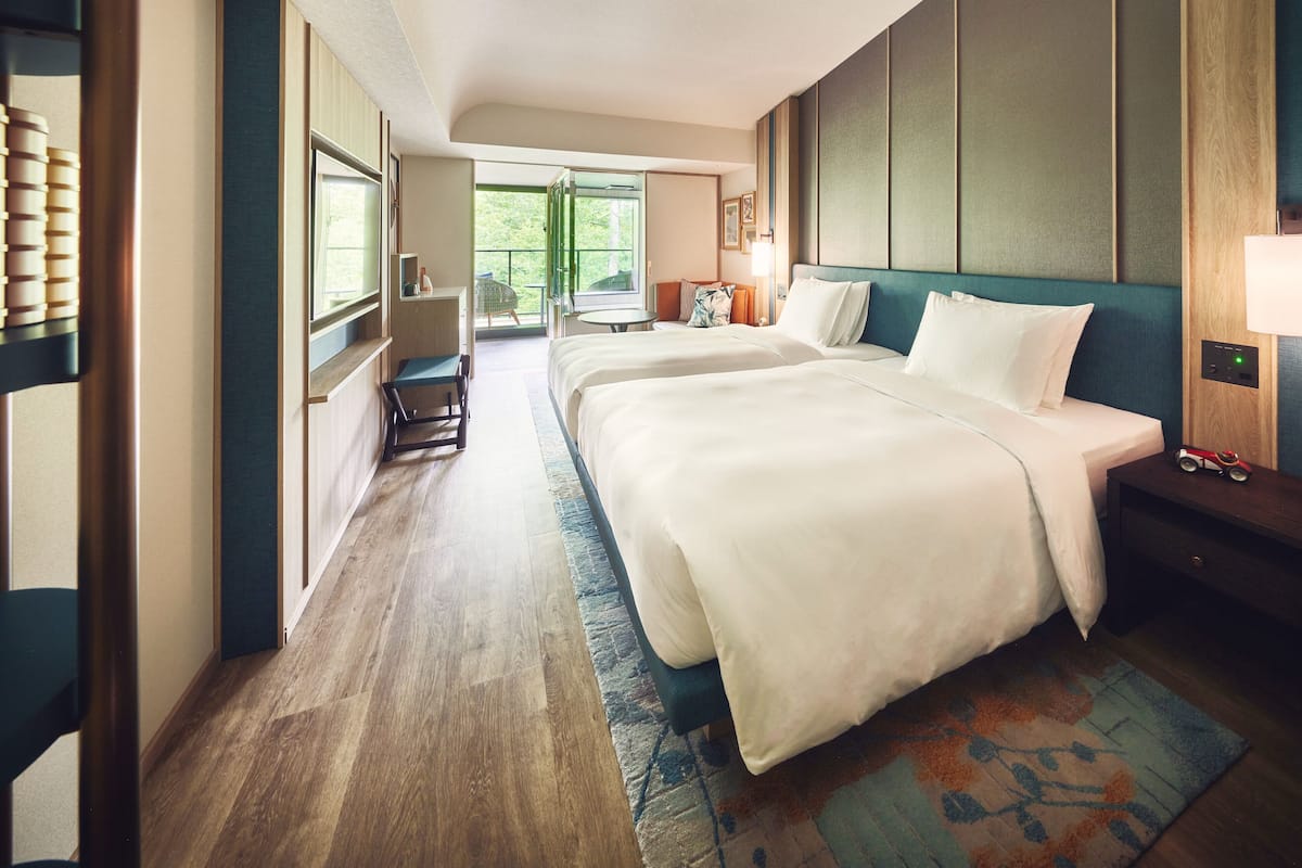 Standardzimmer, 2 Einzelbetten, Flussblick (with View Bath) | Minibar, Zimmersafe, schallisolierte Zimmer, Bügeleisen/Bügelbrett