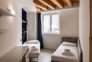 Appartamento Deluxe | Biancheria da letto di alta qualità, con arredamento individuale