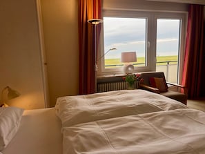 1 slaapkamer, een kluis op de kamer, wifi, beddengoed