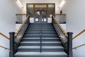 Handläufe an den Treppen