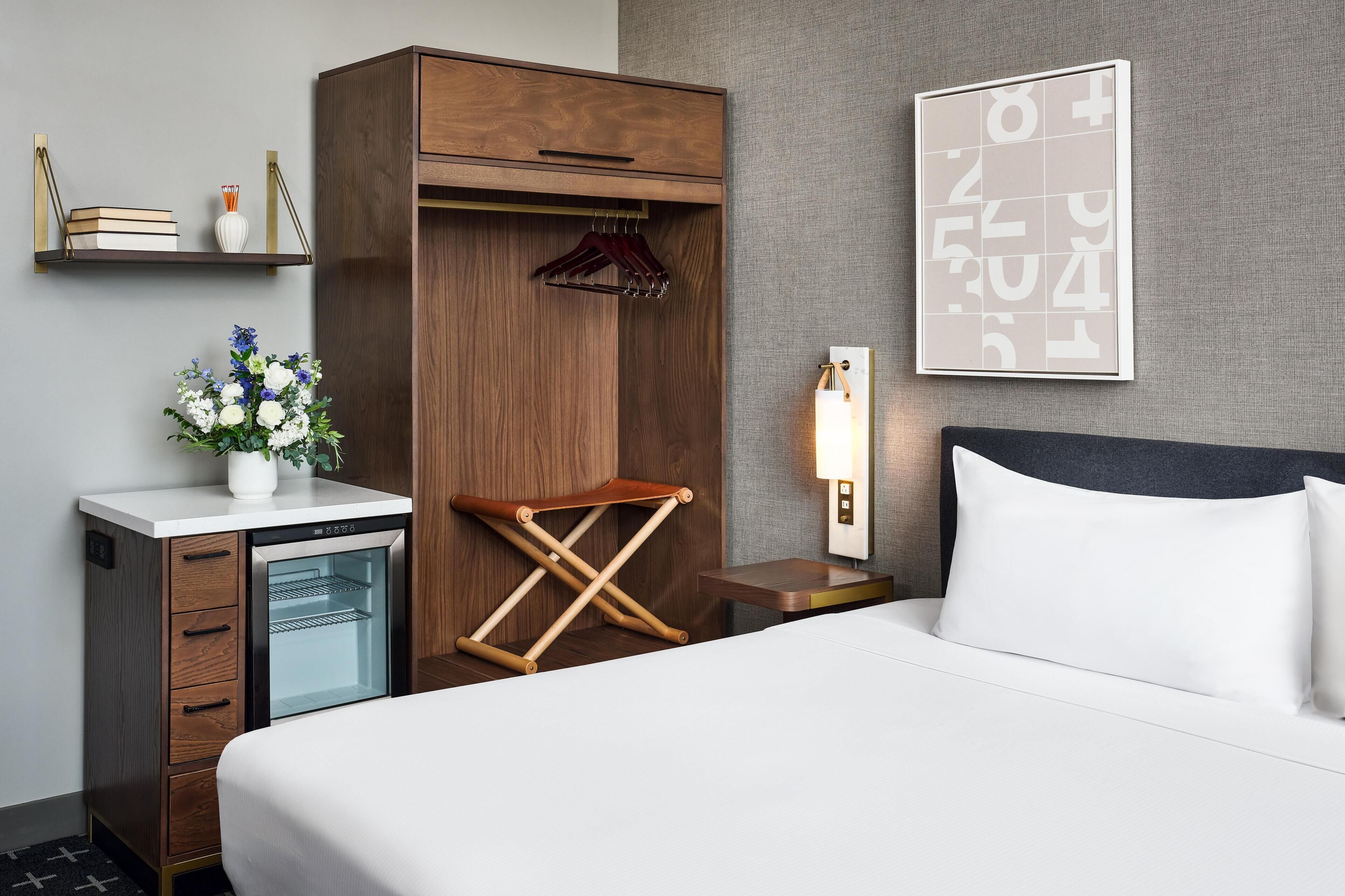 Premium bedding, pillowtop beds, individually decorated