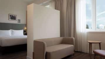 Junior Suite, 1 King Bed | Down comforters, minibar, in-room safe, desk