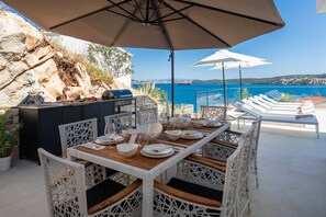 Outdoor dining - Villa Adria View with Heated Pool I (Seget Donji)
