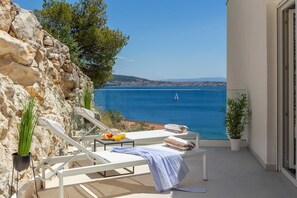 Terrace/patio - Villa Adria View with Heated Pool II (Seget Donji)