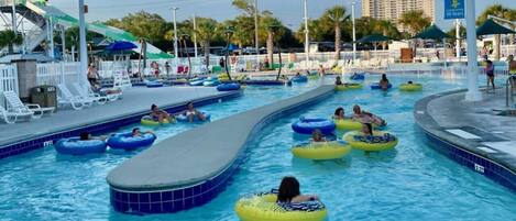 Indoor pool, outdoor pool