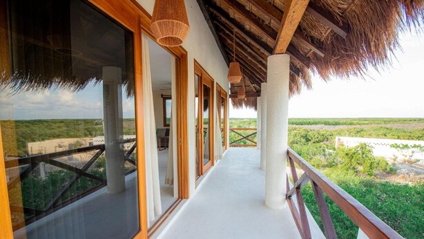 Balcony - Hotel Luna Roja Holbox (Isla Holbox)