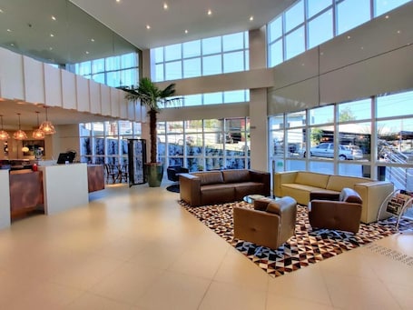Sala de estar en el lobby