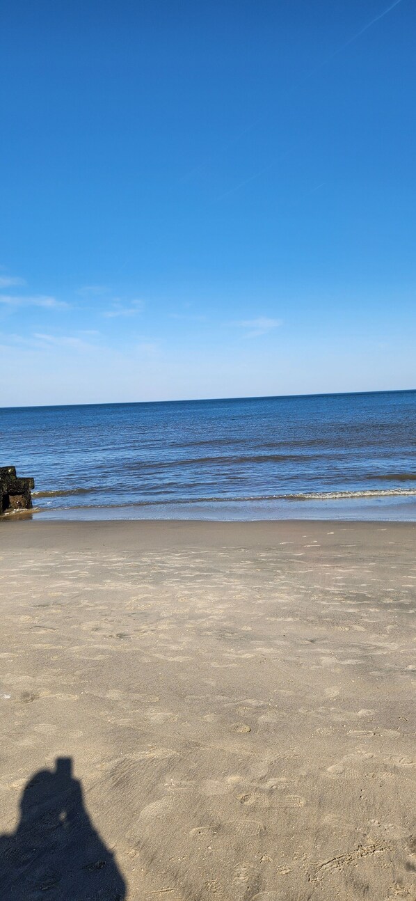Una spiaggia nelle vicinanze