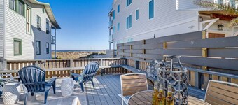 Coastal Cottage 214 | Large Ocean View Deck | Gas Grill