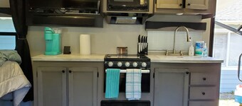 Our Camper is perfect for a weekend away...
