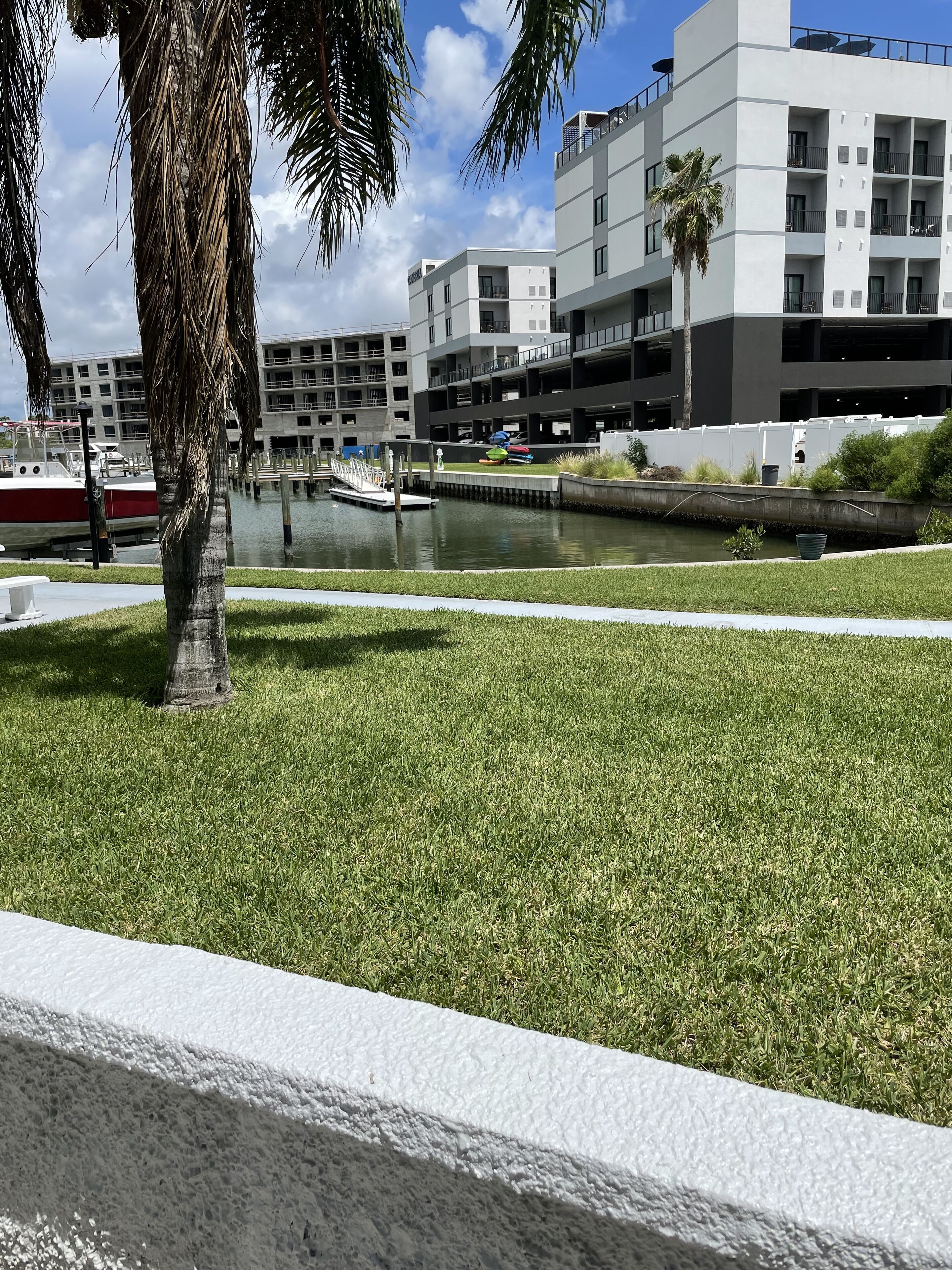 Overnattingsstedets uteområder