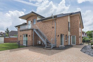 Exterior - Vacation Home "Manni EG" with Private Sauna, Air Conditioning & Terrace (Büsum)