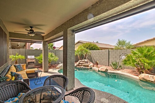 Patio + Pool Table: Estrella Oasis Near Hiking!