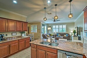 Interior - Patio + Pool Table: Estrella Oasis Near Hiking! (Goodyear)