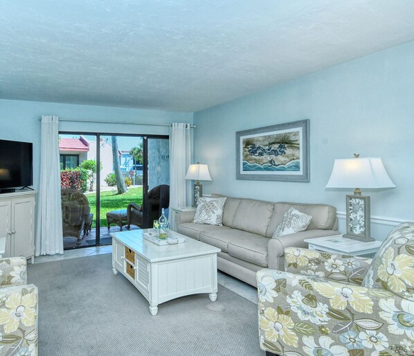 Studio (2 Bedrooms) | Living area - Runaway Bay Resort by BBG (Bradenton Beach)