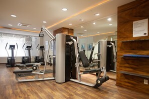 Fitness facility - Beautiful condo one block to Los Muertos Beach! 1BD Condo for rent in Old Town, (Puerto Vallarta)