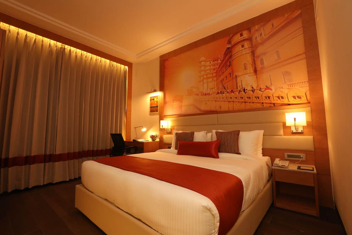 Kamar Double Standar | 1 kamar tidur, minibar, meja kerja, dan setrika/meja setrika