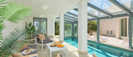 Piscine chauffée