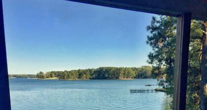 Best "DAM" View on Lake Sinclair! Kayaks 🛶 Sunrises 🌅 Big water 🌊 Fishing 🎣