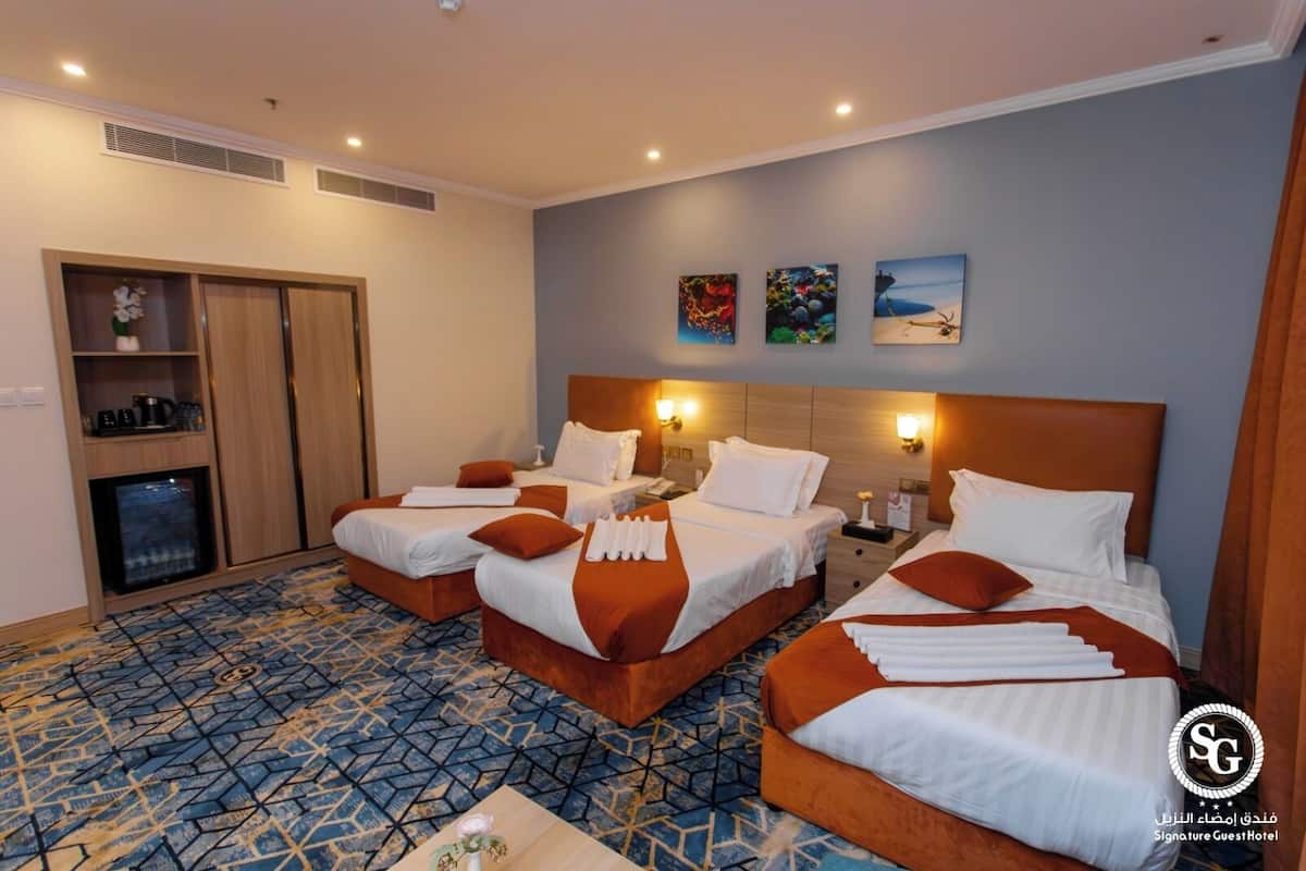 Premium bedding, pillow-top beds, minibar, individually decorated