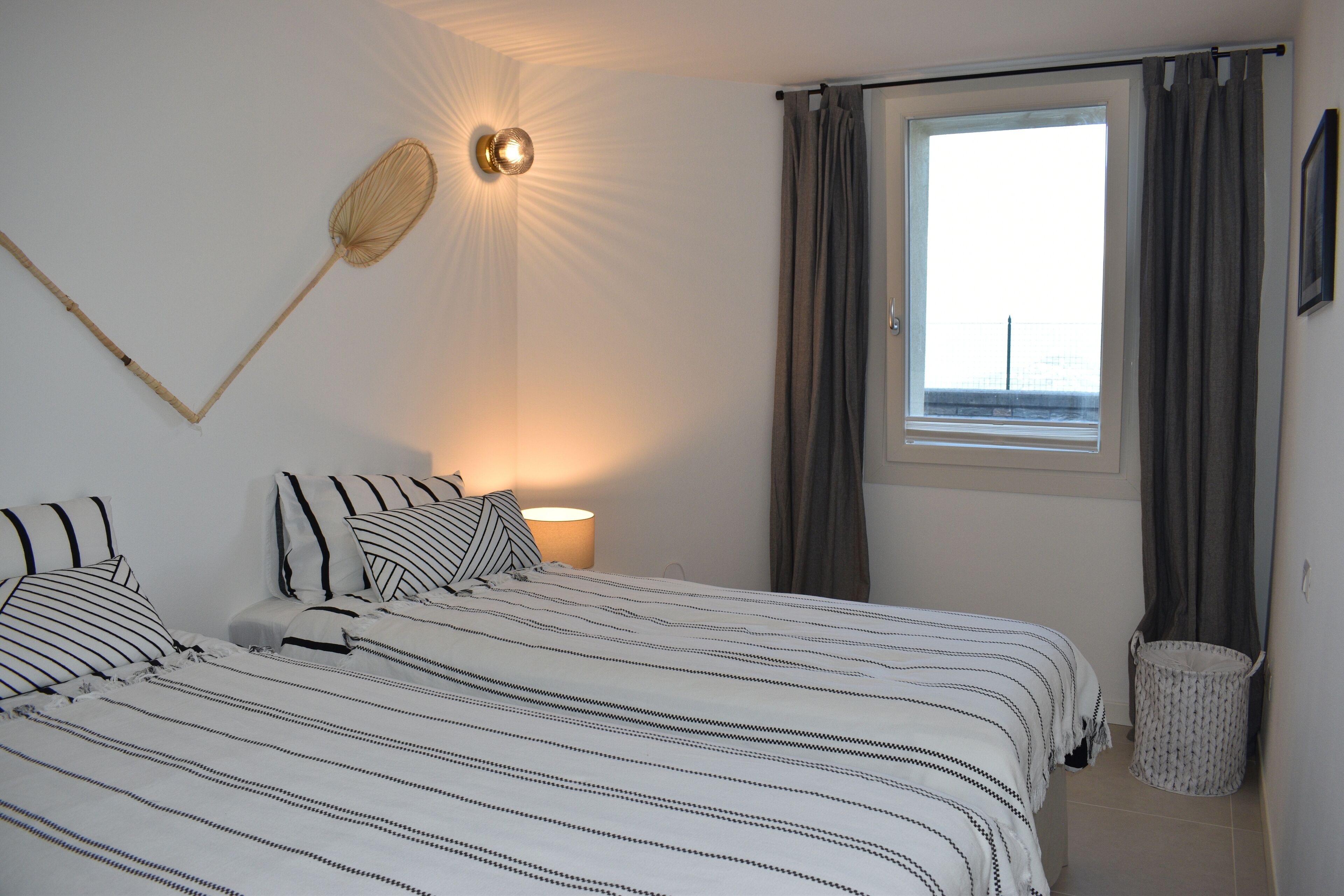 2 chambres, fer et planche à repasser, lit parapluie, Wi-Fi gratuit