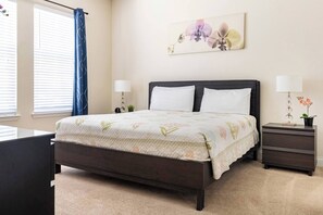 4 bedrooms, iron/ironing board, travel cot, free WiFi