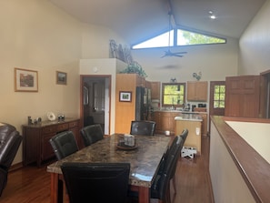 Dining - 2 Views!  Front view of Lake Glenville & back view of Christmas Tree farm! (Glenville)